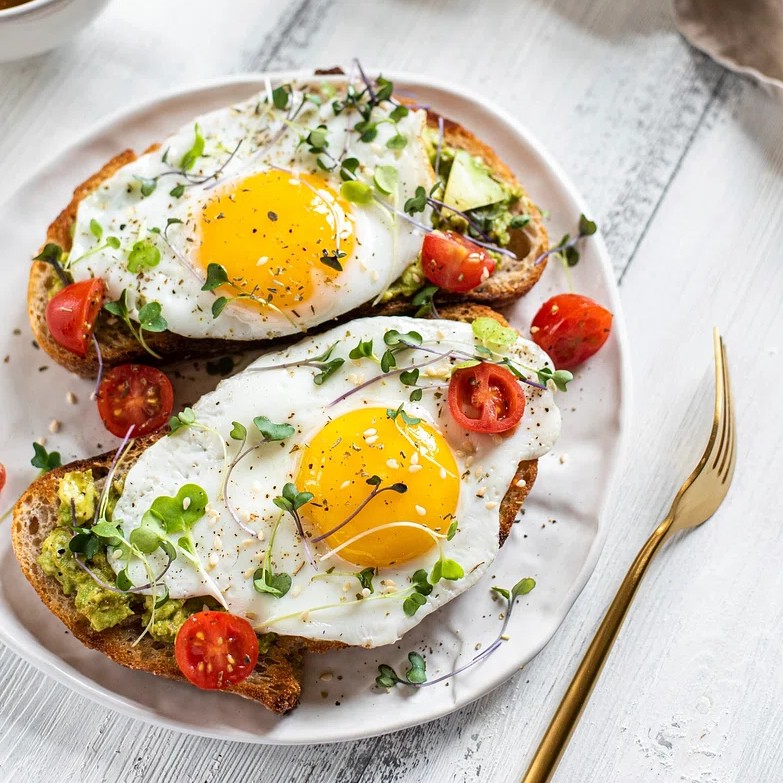 Special Eggs on Toast